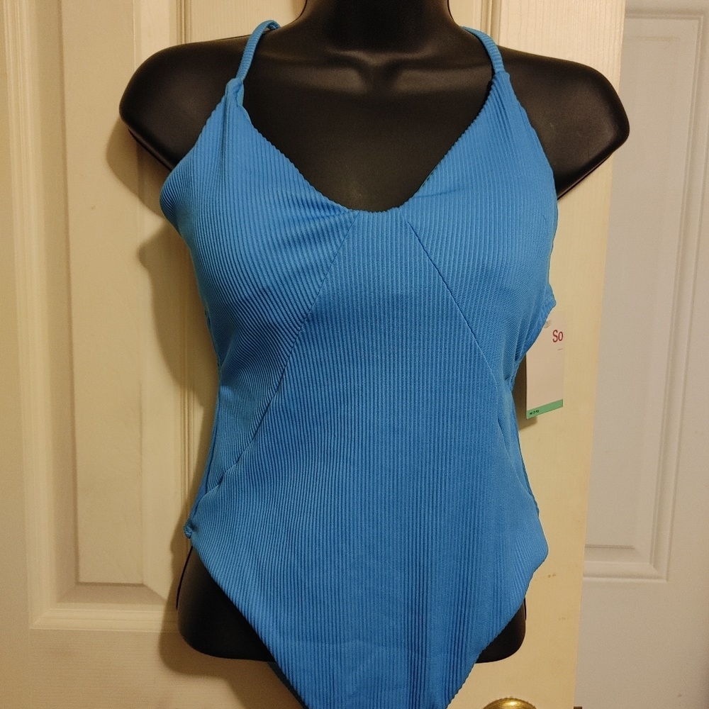 SO One Piece  Swimsuit - Junior's Large